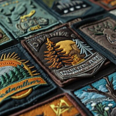 vintage-summer-camping-badges vintage-summer-camping-badges