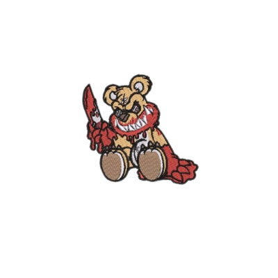 Bear with Knife