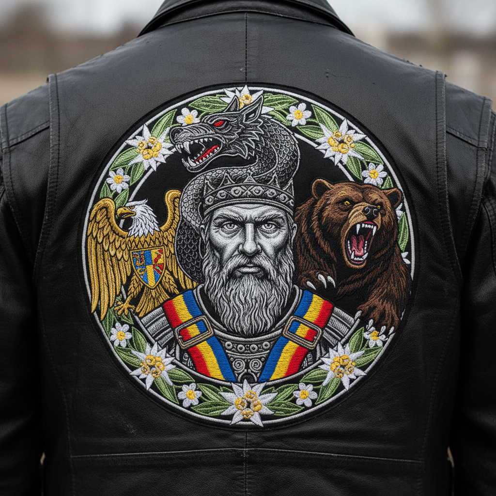 Patch Decebal Regele de Fier – Heraldica Carpaților - v4