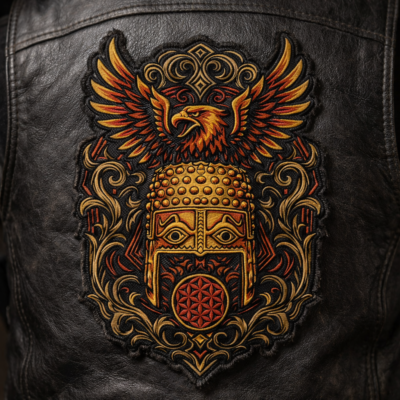 Patch Coiful Dacic – Acvila Străjerului Regal - v9