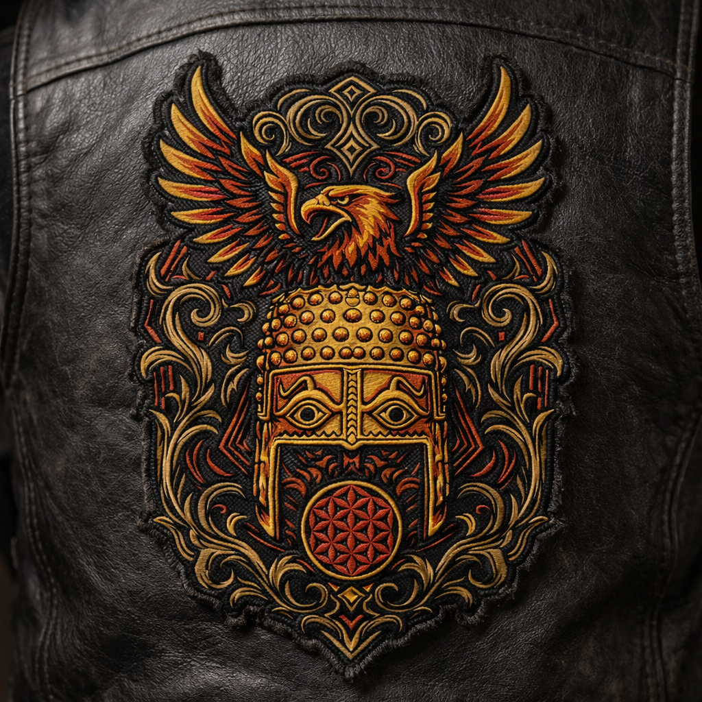 Patch Coiful Dacic – Acvila Străjerului Regal - v9